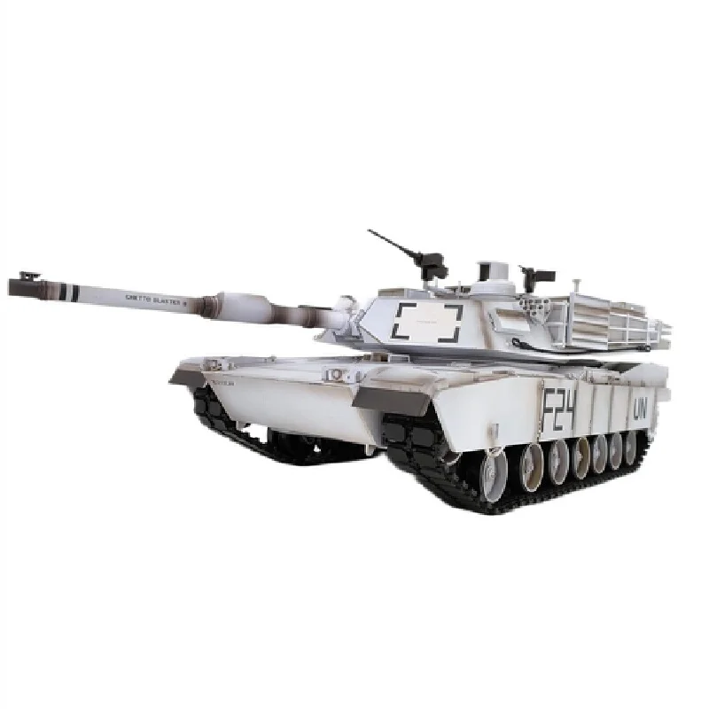 M1A2 Abrams elektrischer ferngesteuerter Panzer Militärmodell Spielzeug 1:16 ferngesteuerter Panzer, der BBS RC Militärfahrzeugspielzeug schießen