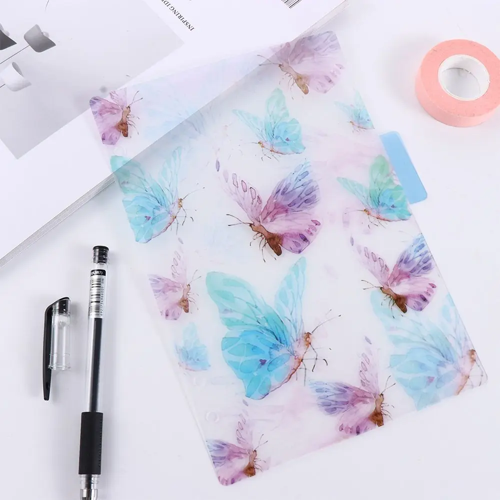 Supplies Office A5 A6 DIY Accessory Notepads Diary Loose Leaf Spiral Notebook Inner Page Separator Page Binder Index Dividers