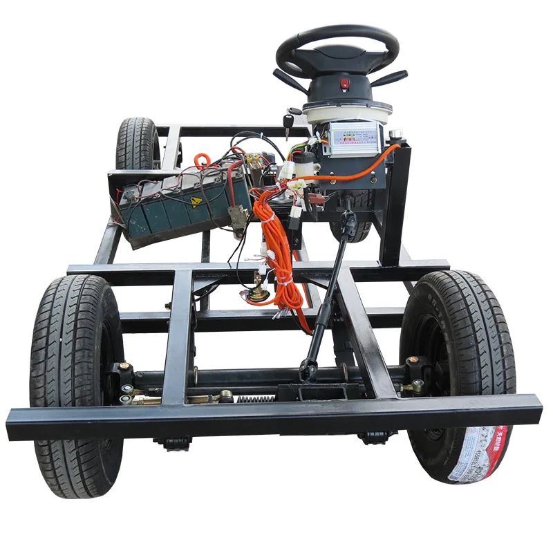 

Electric four-wheeled float chassis outdoor performance car potting car cruising load performance tour car