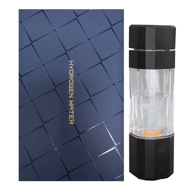 

Бутылка с водородной водой, портативный генератор бутылки с водородной водой, настоящий ионизатор воды 6000PPB с таймером обратного отсчета