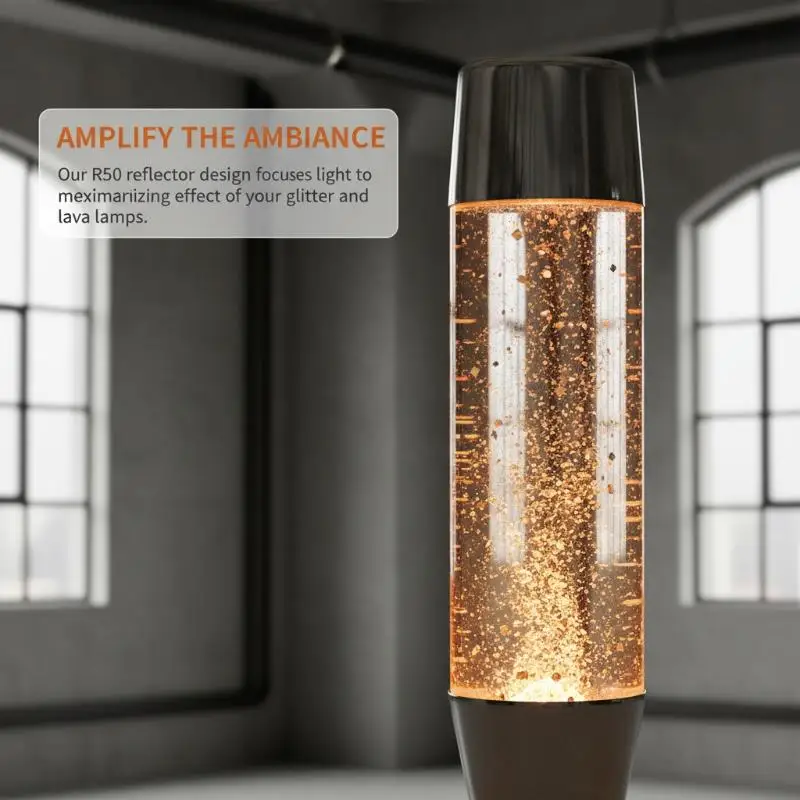 Bulb SES 40W Replacement For Lava/ Glitter Lamps Soft Light Color Life Long Lamp Suitable For Bathroom,Bedroom Conservatory