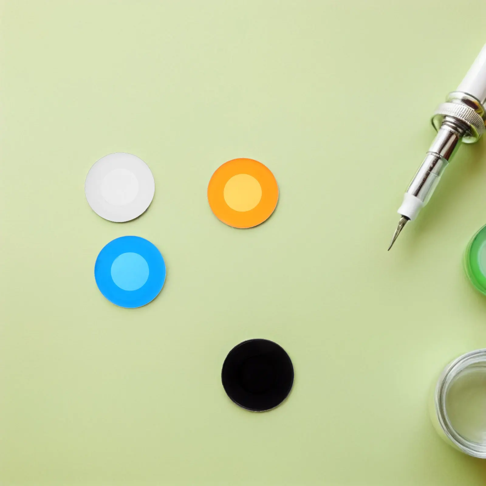 32Pcs Silicone Stethoscope Protective Covers Head Caps Chestpiece Diaphragm Shields Hospital Use for Doctors Nurses