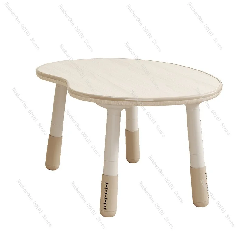 

Tables and Chairs Peanut Table Graffiti Kindergarten Children's Study Desk South Korea Baby Toys Heightened Children's Desk