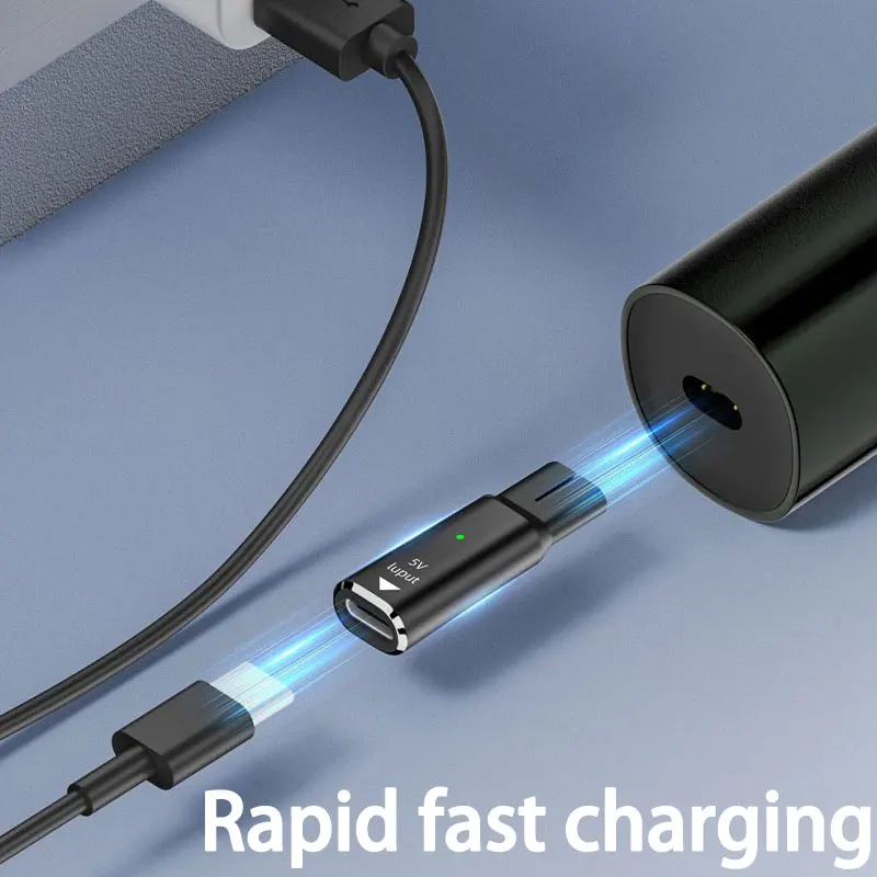 4.3V 5V Type-C Shaver Adapter Charging Converter for Philips Norelco One Blade QP2520 QP2515 QP2620 Beard Trimmer