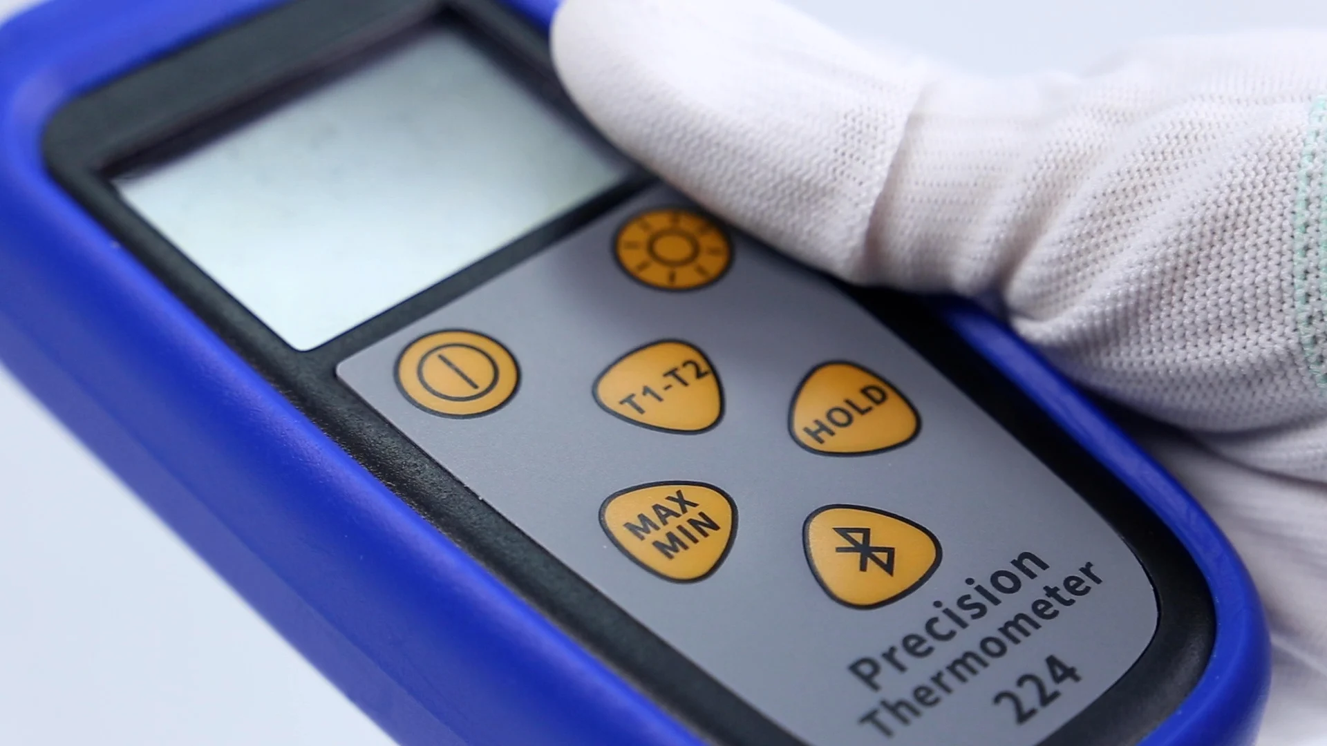 제조 공정 온도 모니터링을 위한 듀얼 프로브가 있는 내구성 있는 디지털 T형 열전대 온도계