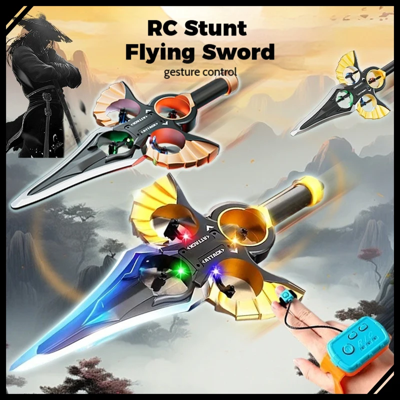 

Летающий меч с распознаванием жестов, радиоуправляемый дрон, электрический самолет, игрушка, инфракрасный пульт дистанционного управления, модель планера, креативный подарок, летающая игрушка