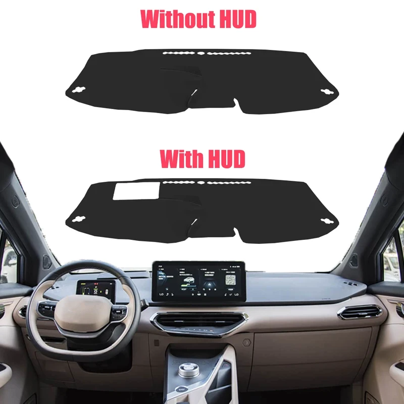 Car Dashmat Carpet Pads For Geely Geometry C 2024 Dashboard Cover 2020~2023 Protect Mats Shade Cape Anti-sun Cushion Accessories