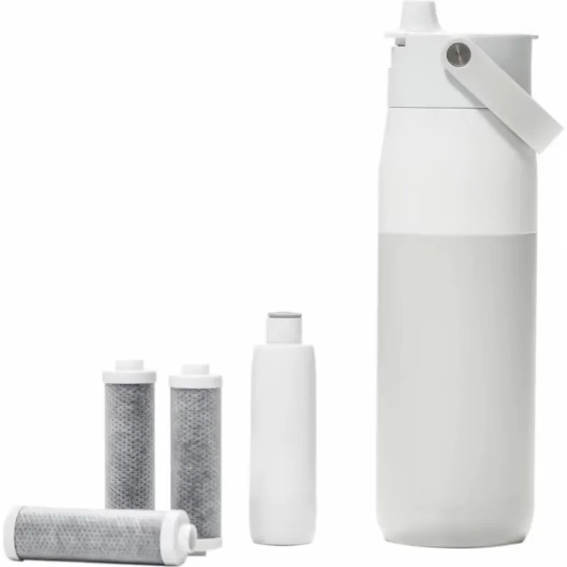 

Portable Outdoor Sports Filter Bottle White Replaceable Inner Bottle