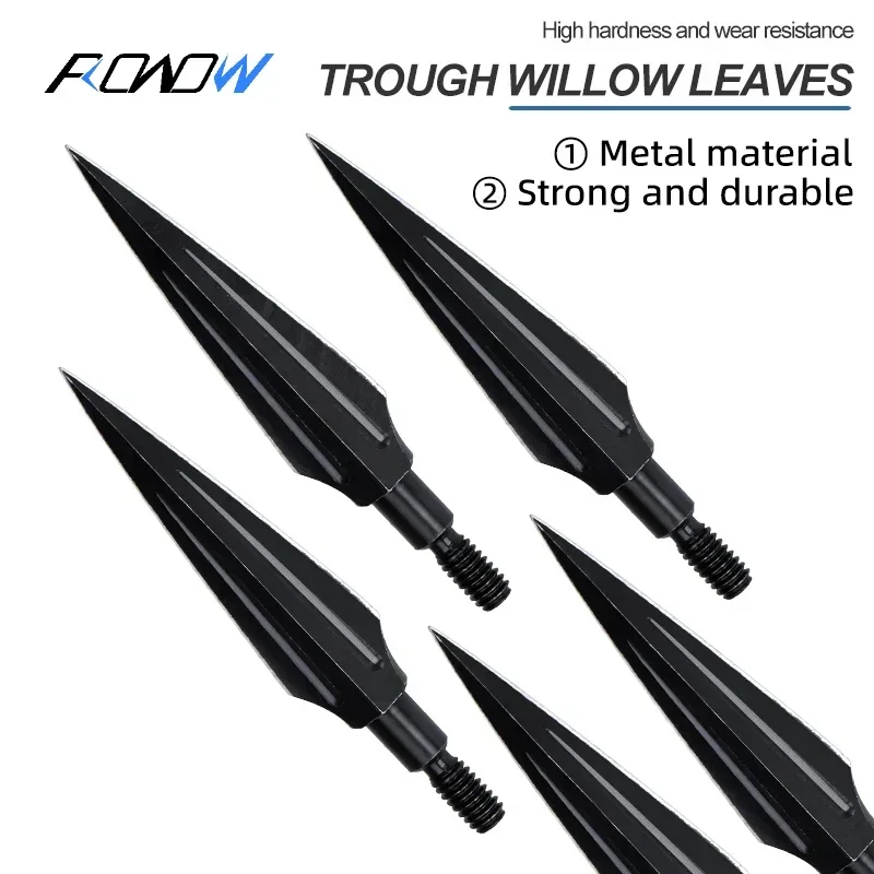 3pcs/6pcs High Carbon Steel Arrow Heads Broadheads Tips Arrow Points Archery Arrowheads for Compound Bow Crossbow Recurve Bow