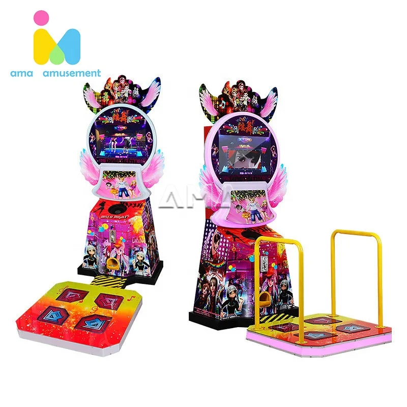

AMA Electronic Cheap Price Coin Operated Games Arcade Dance Simulator Music & Dancing Machine-Video Amusement