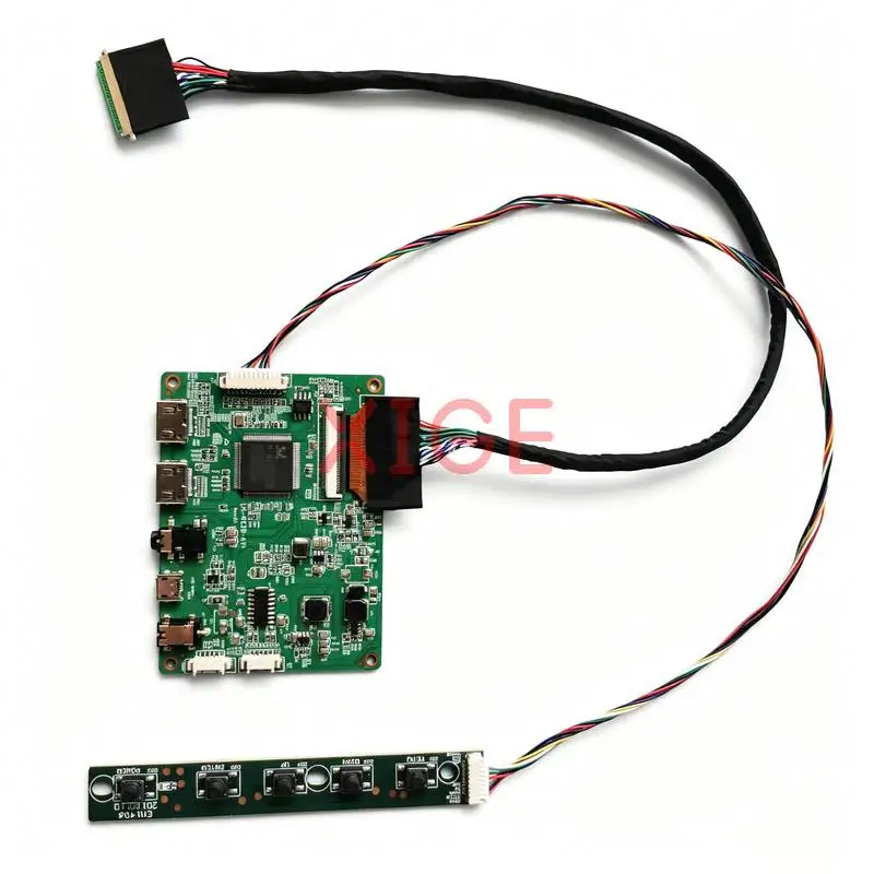 Placa controladora compatible con LP140WH1 LP140WH4 LP140WH2 LP140WHU, 40 pines LVDS, 2 Mini-HDMI, pantalla para portátil, 1366*768, 1366x768, Kit DIY