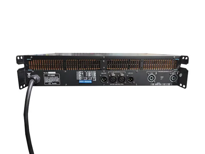 FP switch amplifiers speaker audio line array subwoofer 2350Watt professional 2 channel power amplifier 14000