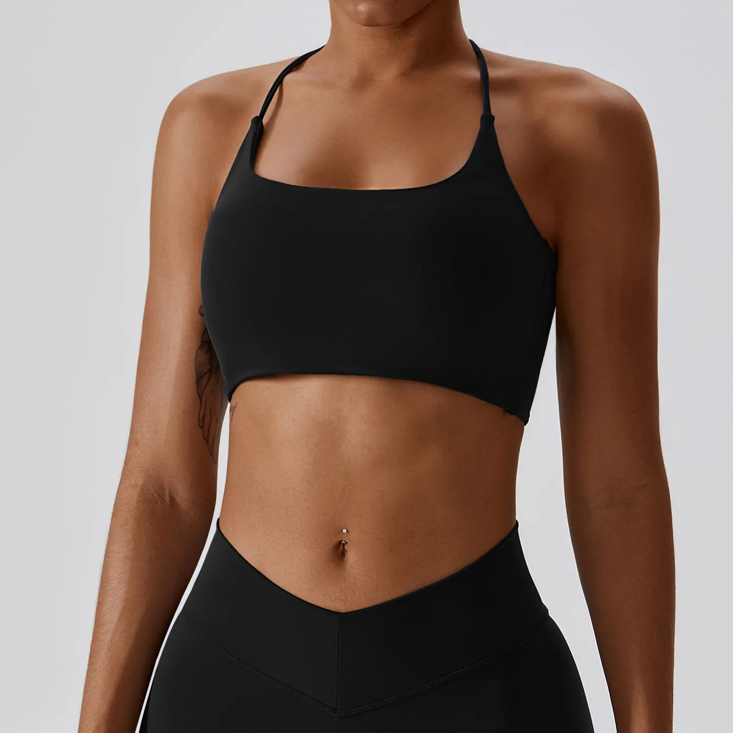 Women Sexy Sports Bra Training Running Back Cross Yoga Bra Fitness Push-up Workout Women Gym Top Stretch Women Sports Underwear