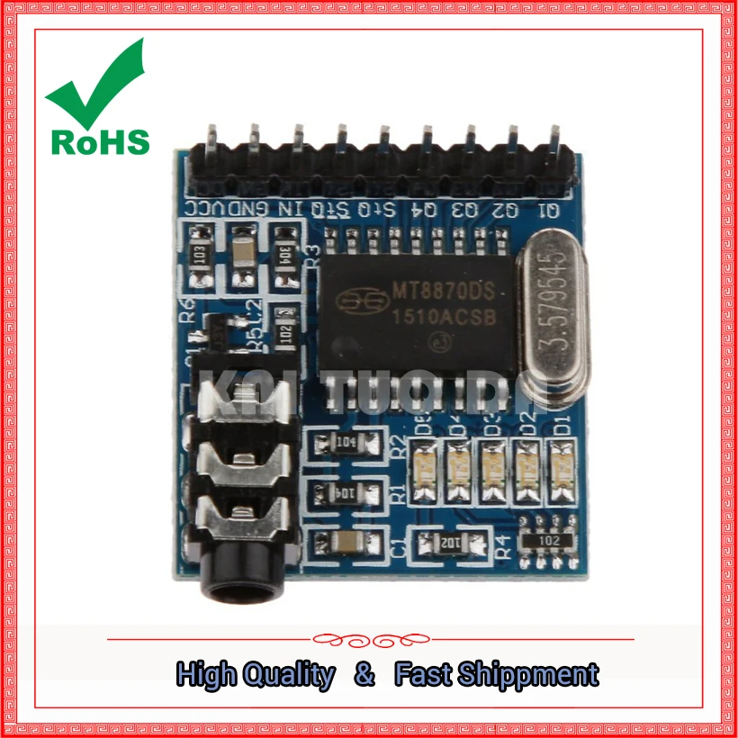 XM-61 MT8870 DTMF Voice Decoding Module Telephone Module Board