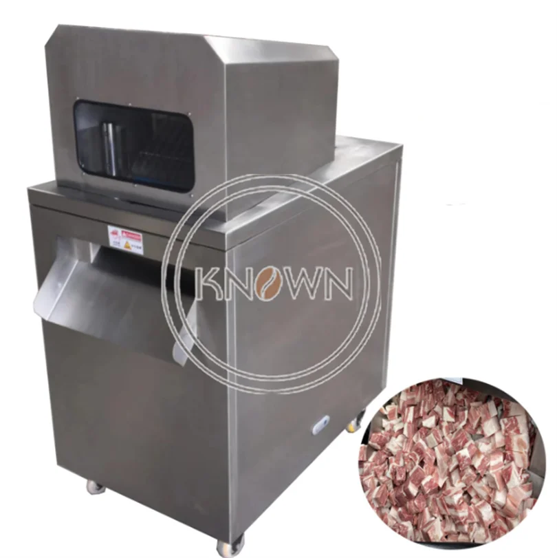 

Commercial Automatic Frozen Meat Cutting Machine Ribs Cutting Machine Chicken Duck Beef And Sheep Cutting Machine