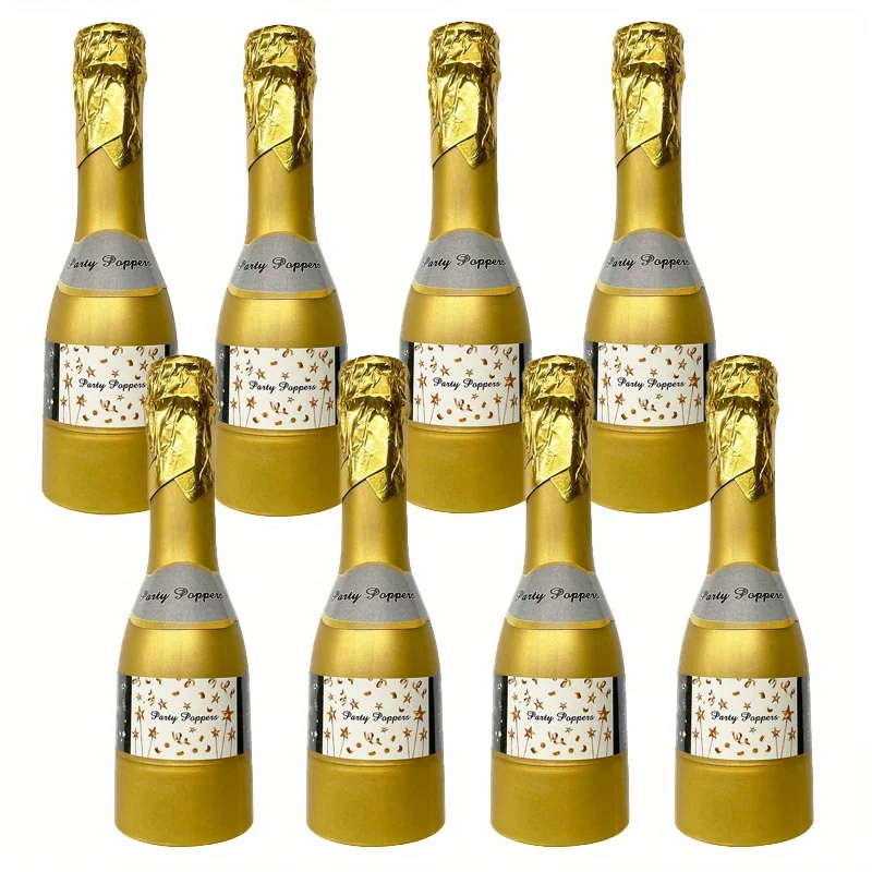 أنابيب هدايا ورقية ملونة باللون الوردي والذهبي والشمبانيا لوازم الحفلات لحفلات الزفاف وأعياد الميلاد وحفلات التخرج والاحتفالات بعيد الميلاد #3