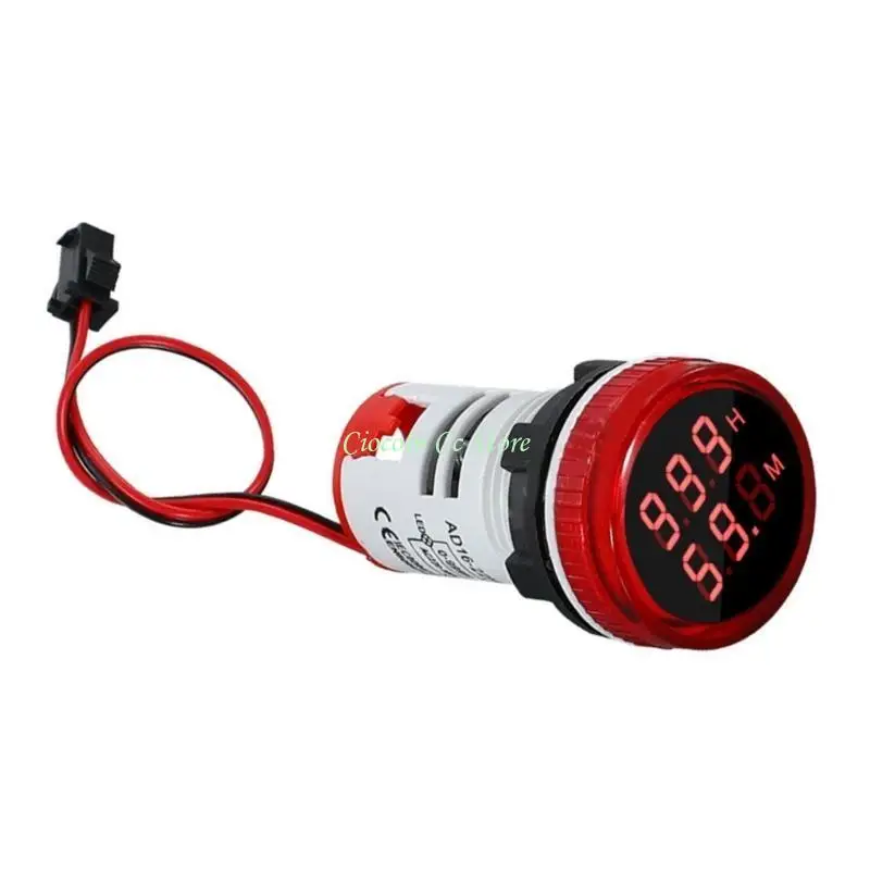 X90F Accurate Round Digital Timer User Friendly Round Digital Timer Plastic for Kitchen Exam Fitness & Lab Applications