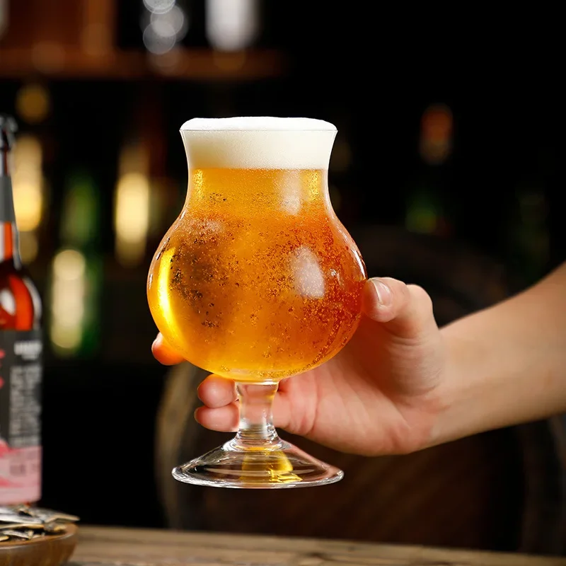 

500ml Tulip Wine Glasses,German Draft Beer Glass,Whiskey Cocktail Glass,Party Specific Wine Glass,Christmas Gift Bar Accessories