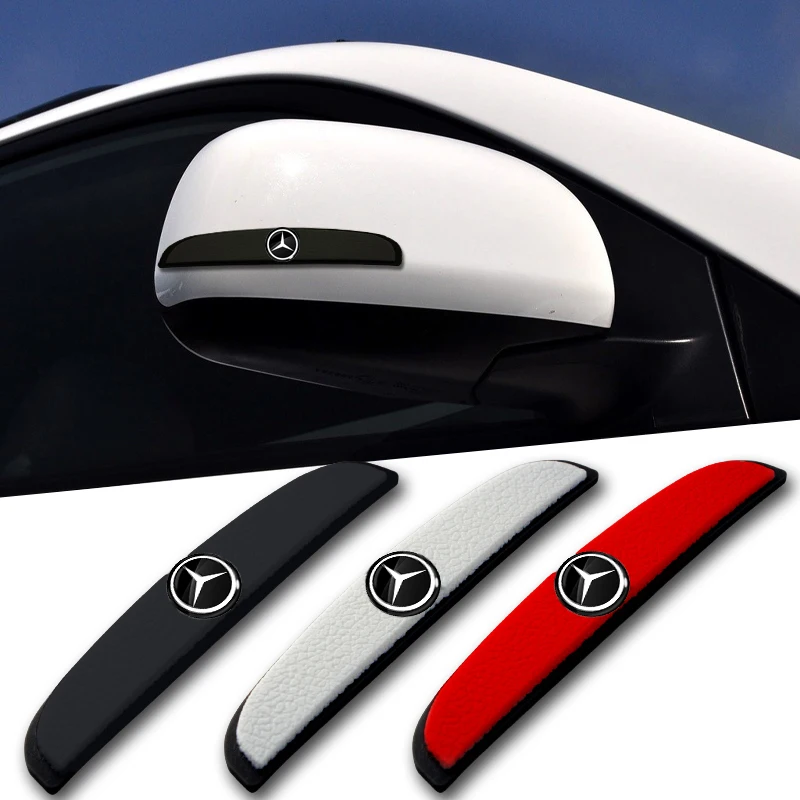 Car Door Rearview Mirror Anti-Collision Protector Strip Accessories For Mercedes Benz B/C/E Class A Class C200L GLC GLK CLA GLA