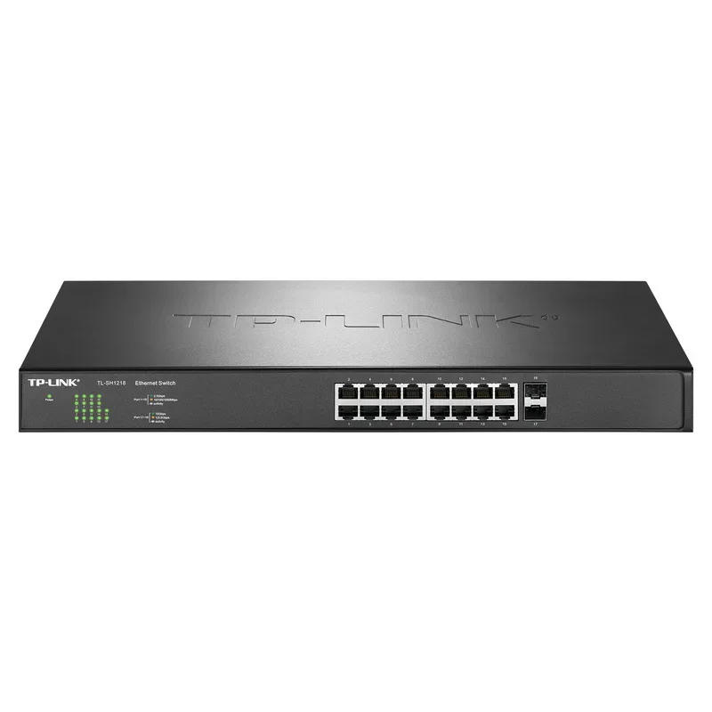 Tp-link TL-SH1218 16 Port 2.5Gbps RJ45 2500M saklar UPLink 10G SFP + LAN Core Switch Internet NAS HUB Splitter Ethernet