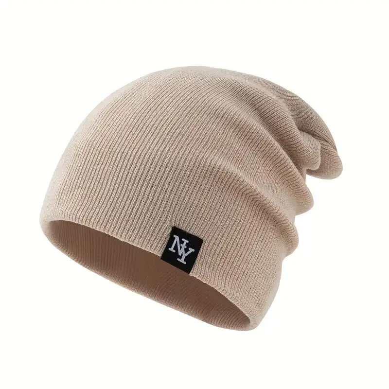 1pc/3pcs Knitted hat a warm cap for autumn and winter,beanies cap suitable for both men and women, made of acrylic material.