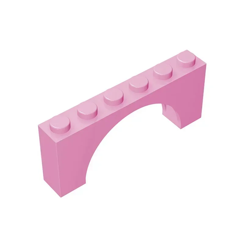 20PCS High-Tech Assemble Particle 15254 Arch 1x6x2 Building Blocks Kit Part Idea DIY Toys For Children Birthday Gifts