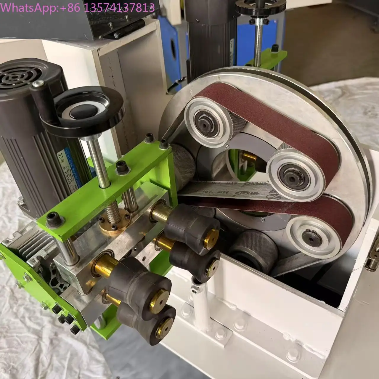 

High Quality Centerless Round Tube Pipe Polisher with Belt