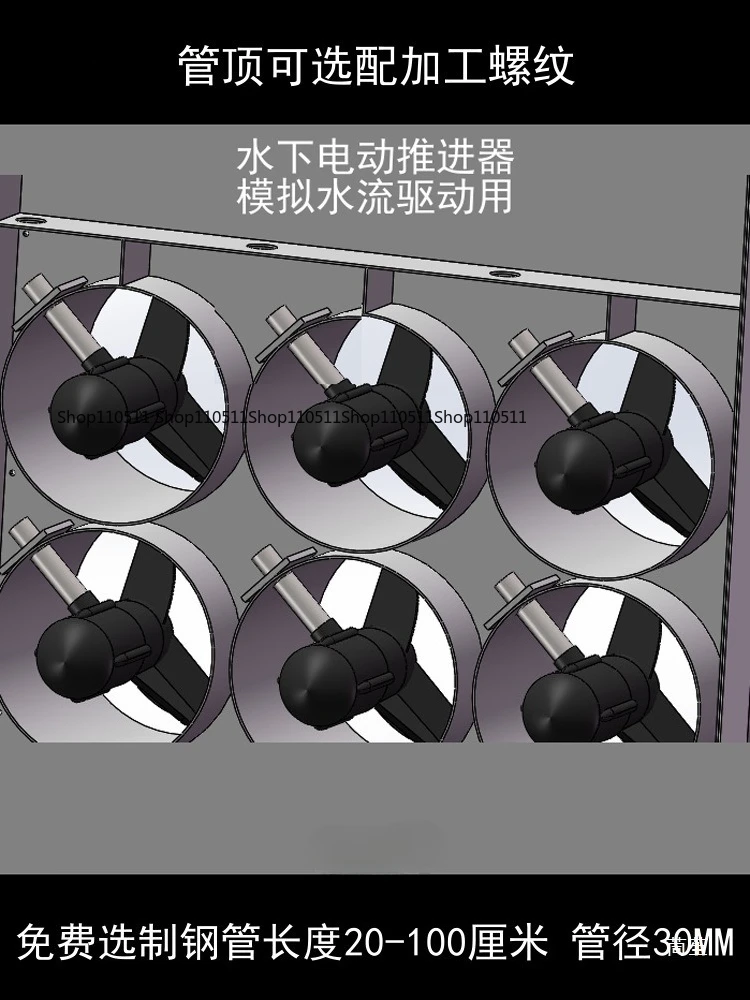 Marine Suspended Outboard Engine, Brushless Underwater Lift Electric Thruster 12V 24V 48V for Yacht Inflatable Boat