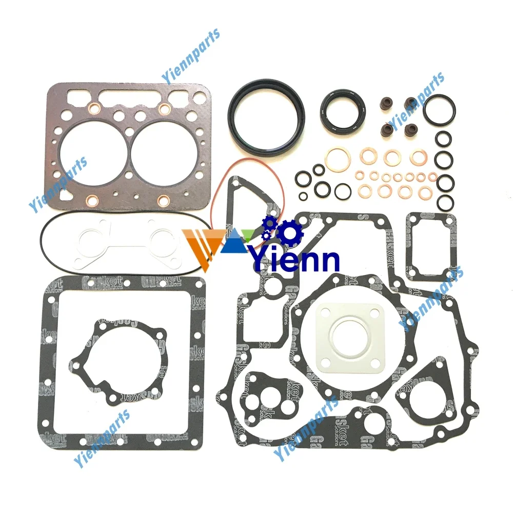 Z482 Z482-E2 إصلاح إعادة بناء عدة ل كوبوتا B1121 GB110 محرك جرار Z482-KA Z482-BBS إصلاح أجزاء المكبس الدائري تحمل طوقا #2