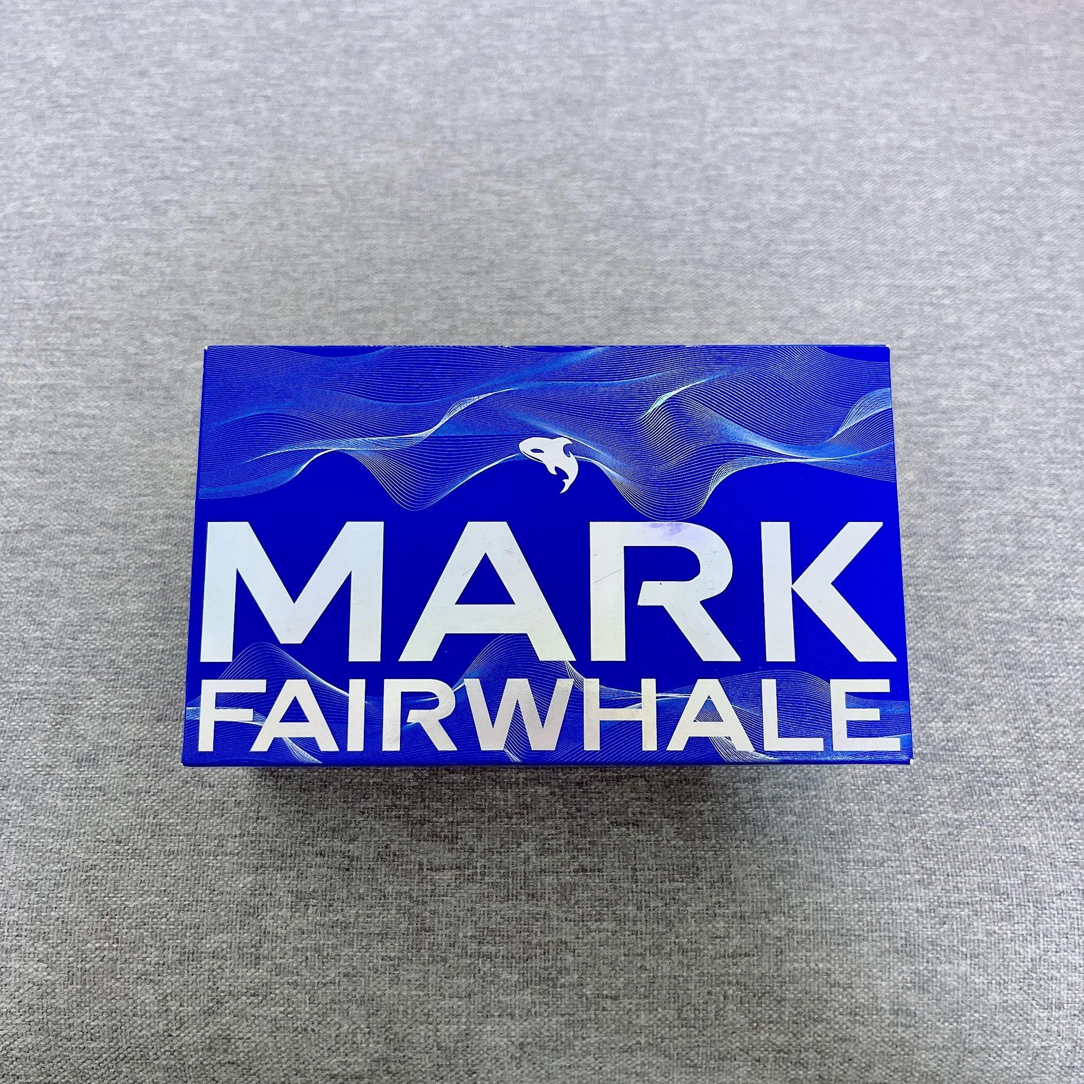 

Mark Fairwhale синие подарочные бумажные часы, новая коробка с подушкой, витрина для наручных часов, органайзер для мужчин и женщин, раскладушка для часов