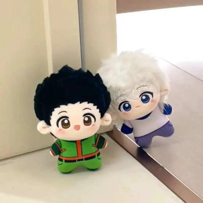 Hunter X Hunter Plush Gon Freecss Killua Zoldyck Anime Cosplay Stuffed Doll Starfish Body Pendant Keychain Gift For Kids