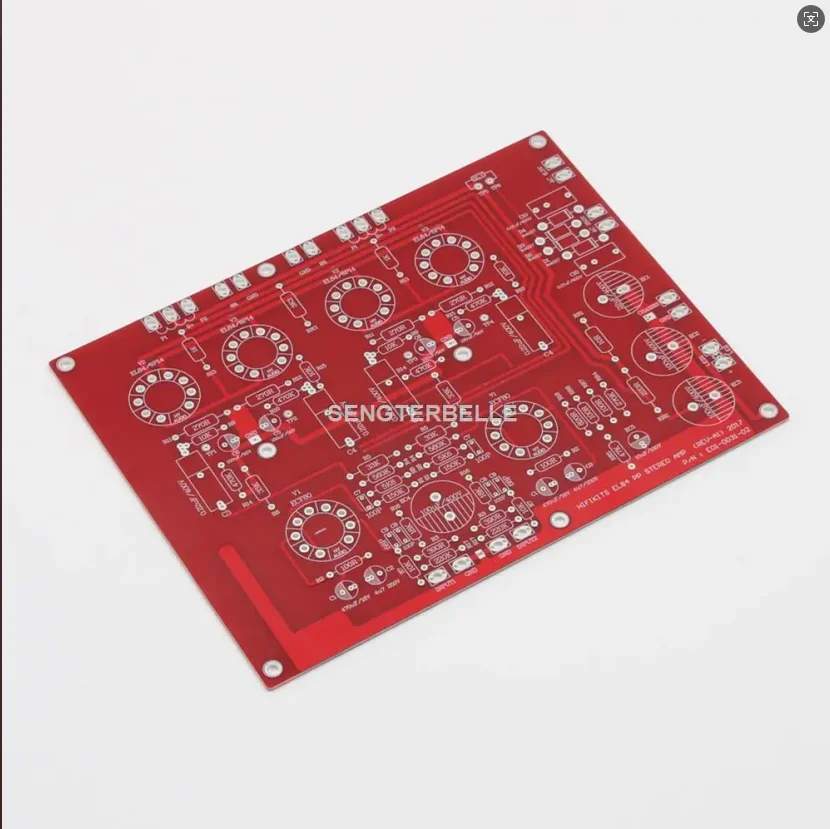 EL84 Stereo Push-Pull Amplifier PCB Hifi Tube Preamplifier Board Kit image 3
