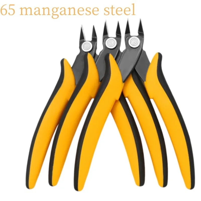 1 stks Elektronische Tang Side Knipt Diagonale Tang slijtvaste Elektricien Tang Duurzaam Handgereedschap Elektrische Kabel Snijders