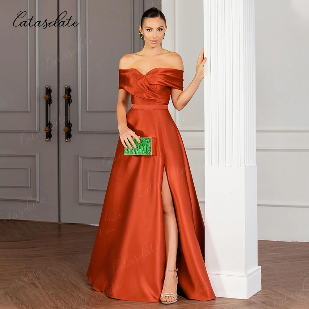 Catasdate Formal Evening Dress Tiered Layers Party Dress Sweetheart Wedding Guest Dresses for Women Customized 