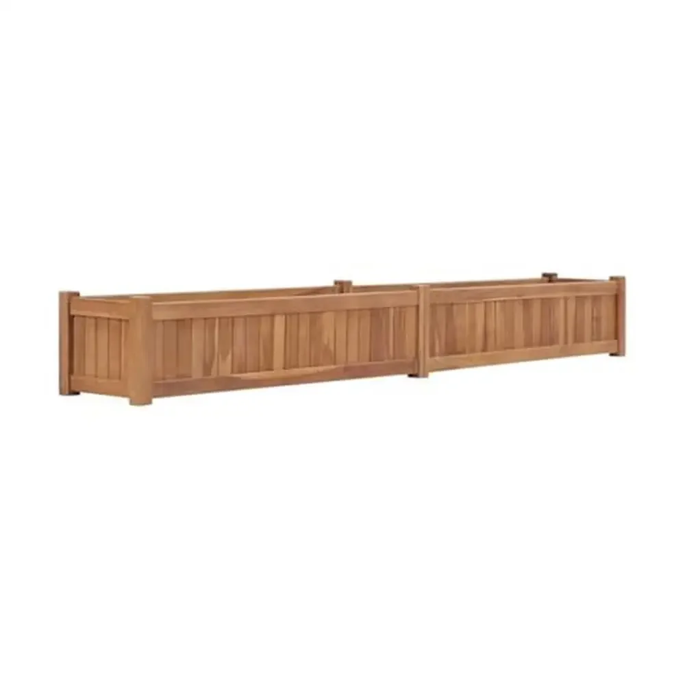 Teak Wood Raised Planter Box 78.7