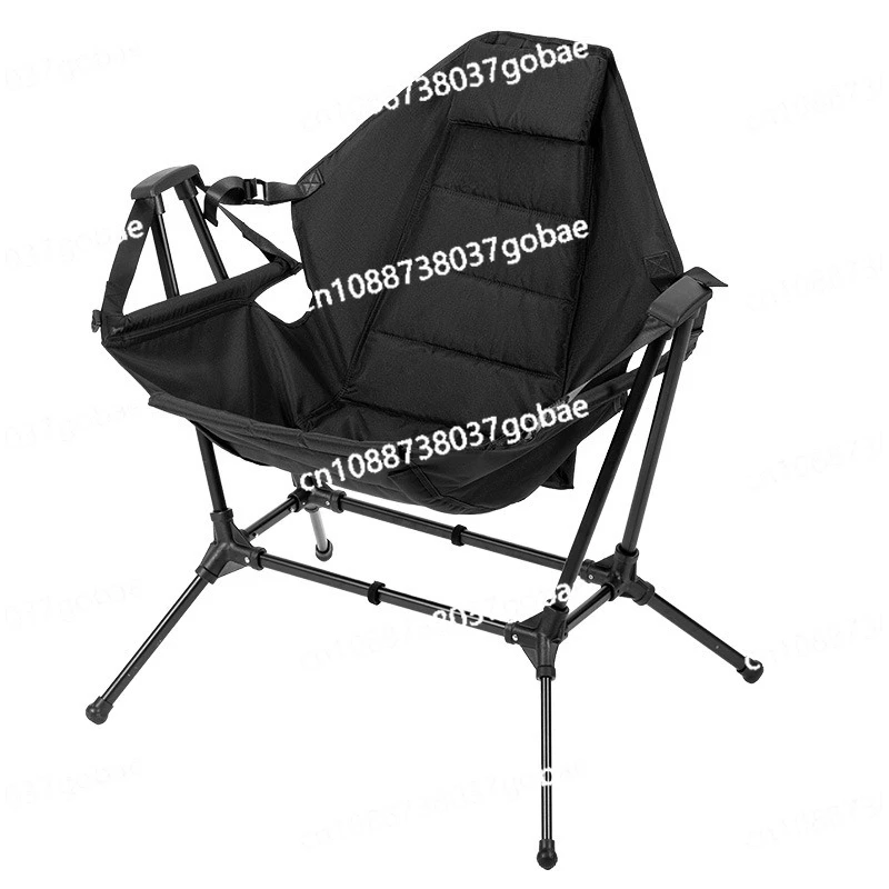 

Outdoor camping adult square rocking chair new reclining picnic portable chair