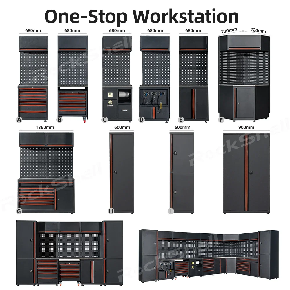 Tool Cabinet Garage Storage System Workshop Organizer Tools Equipment Garage Tool Cabinets Heavy Duty Workshop