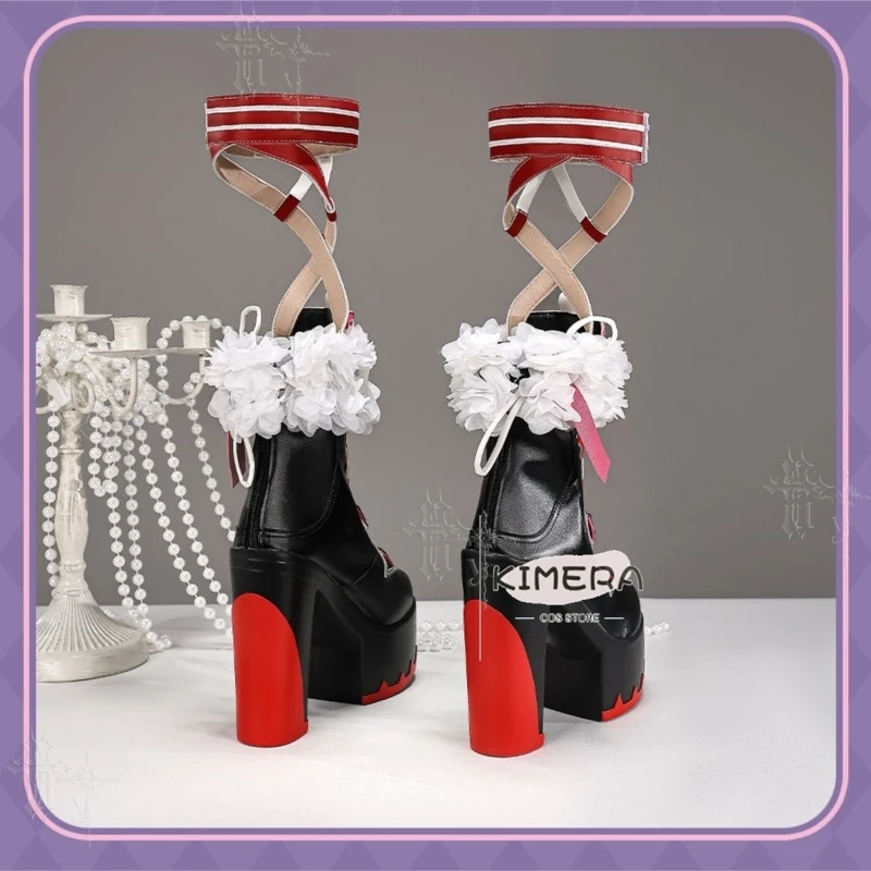 Neverness To Everness Shinku Custom Cosplay Boots Game Prop Footwear For Comic Con Anime Role Play Cos Shoes Accessories Party​ view 4