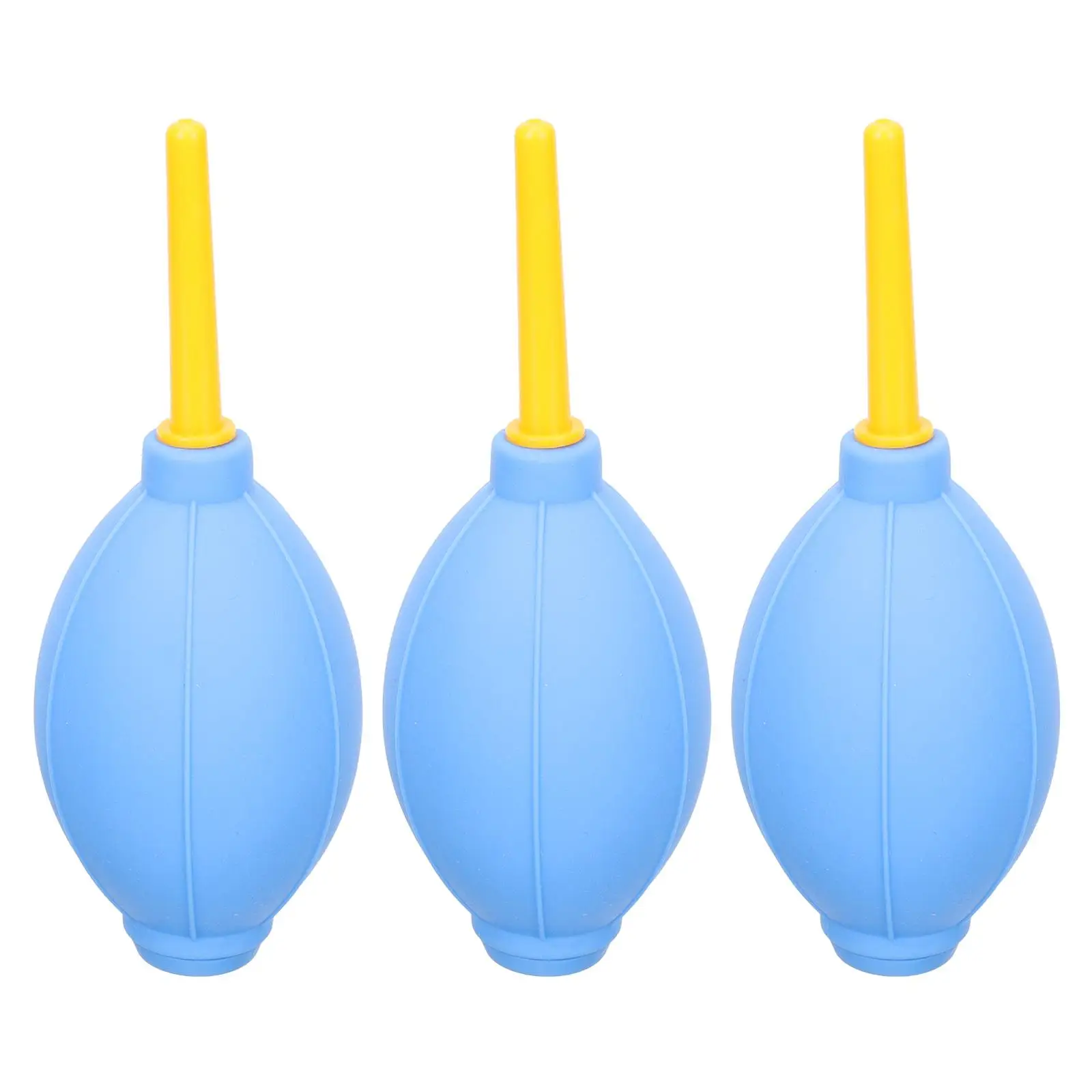 

3 Pcs Camera Lens Cleaning Blower Rocket Air Detergent Cleaner Tpe Pump Plastic Premium Rubber Safe Flexible