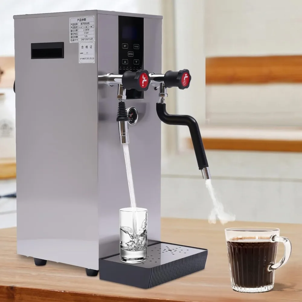 Commercial Milk Frother Milk Foam Maker Automatic Milk Steamer Electric Coffee Frothing Machine 4 in 1 Milk Steamer Machine