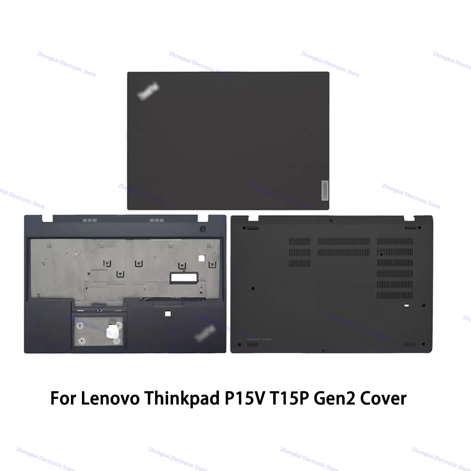 

New Original for Lenovo ThinkPad T15p P15v Gen 1 Gen 2 LCD Top Back/Palmrest/Bottom Base Cover A C D Shell 5CB0Z69164