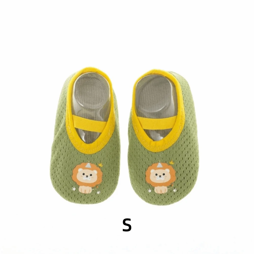 

Thin Anti-slip Baby Floor Shoes Breathable Summer Mesh Baby Sports Sneakers Soft Sole First Walk Shoes Home Floor