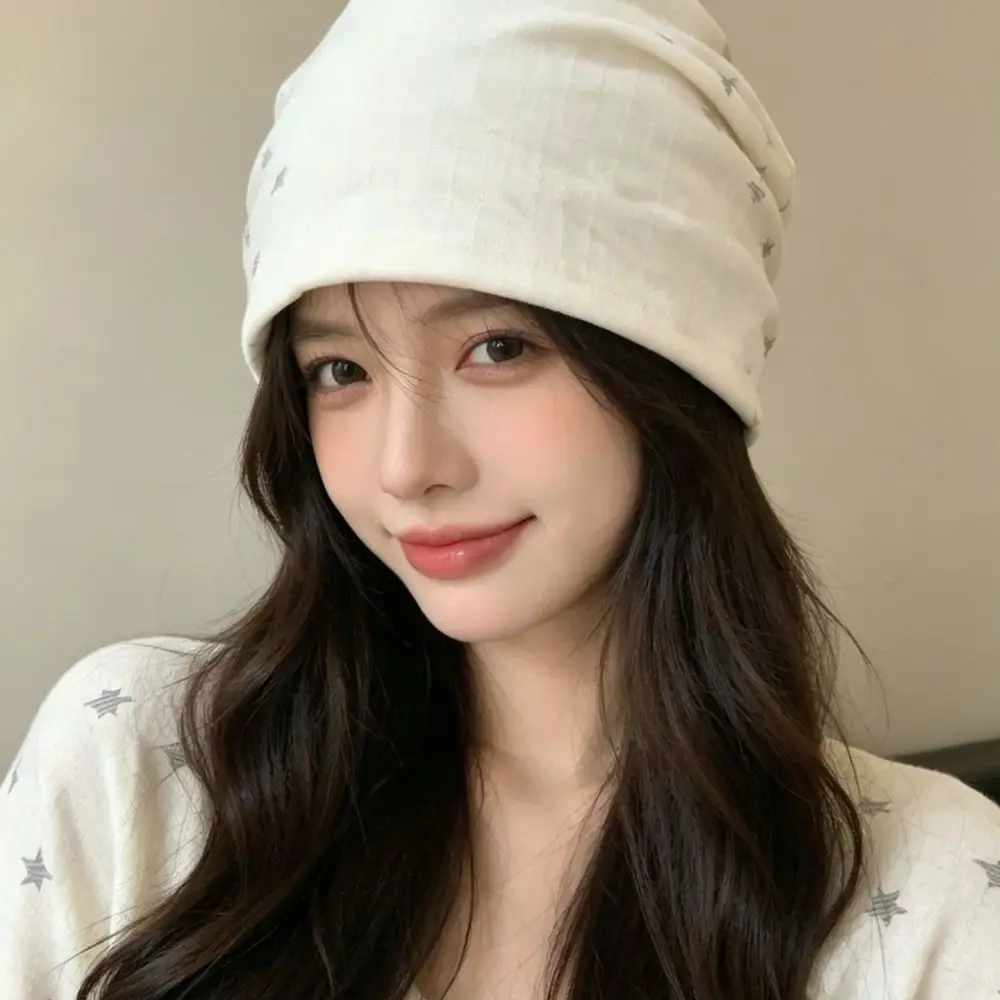 Breathable Postpartum Cap Cute Cartoon Animal Bonnet Pure Cotton Warm Nursing Headgear Soft Elastic Sleep Hat For Mothers
