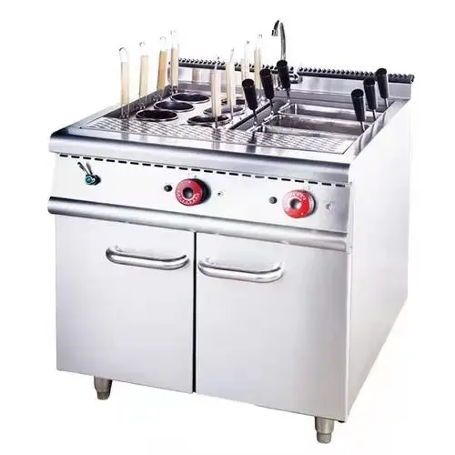 Automatic   instant ramen noodle pot boiler boiling cooking machine equipment