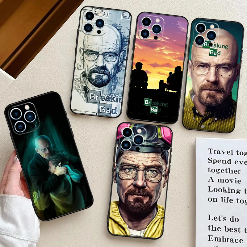 Funda de teléfono Breaking Bad para Samsung Galaxy S25 S24 S23 S21 S20 S22 Ultra S9 S10 Plus S25 FE contraportada