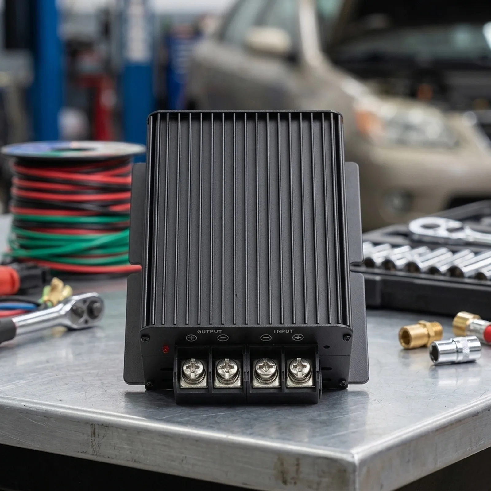 12V to 24V Step-Up DC Converter 50A 1200W IP68 Waterproof for Power Supply for Vehicle Mounted Equipment and Tools