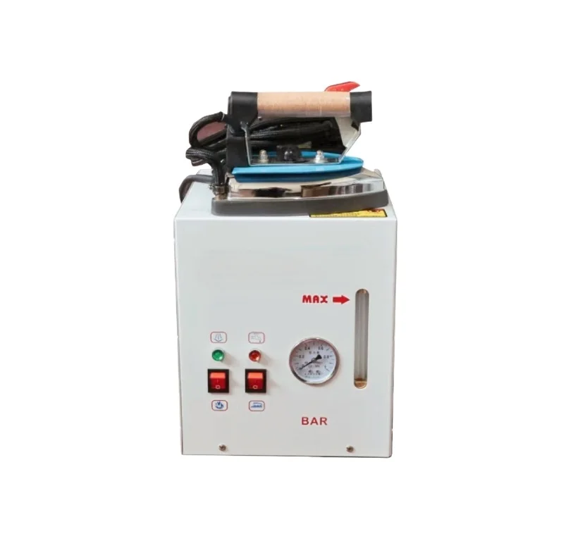 industrial steam iron with motor, 4-liter water tank and engine top design, 1500-watt high-efficiency boiler, 220 volts