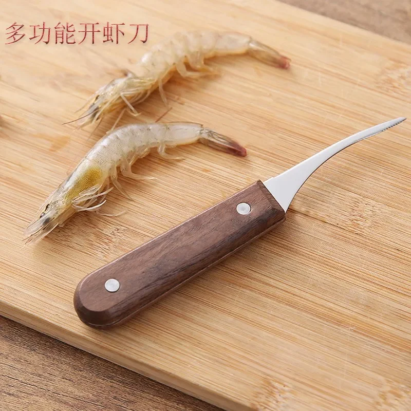 Steel Shrimp Thread Removal Tool Cleaning Shrimp Intestines Fish Belly Knife Picking Shrimp Thread Knife Cozinha Utensilios 해루질