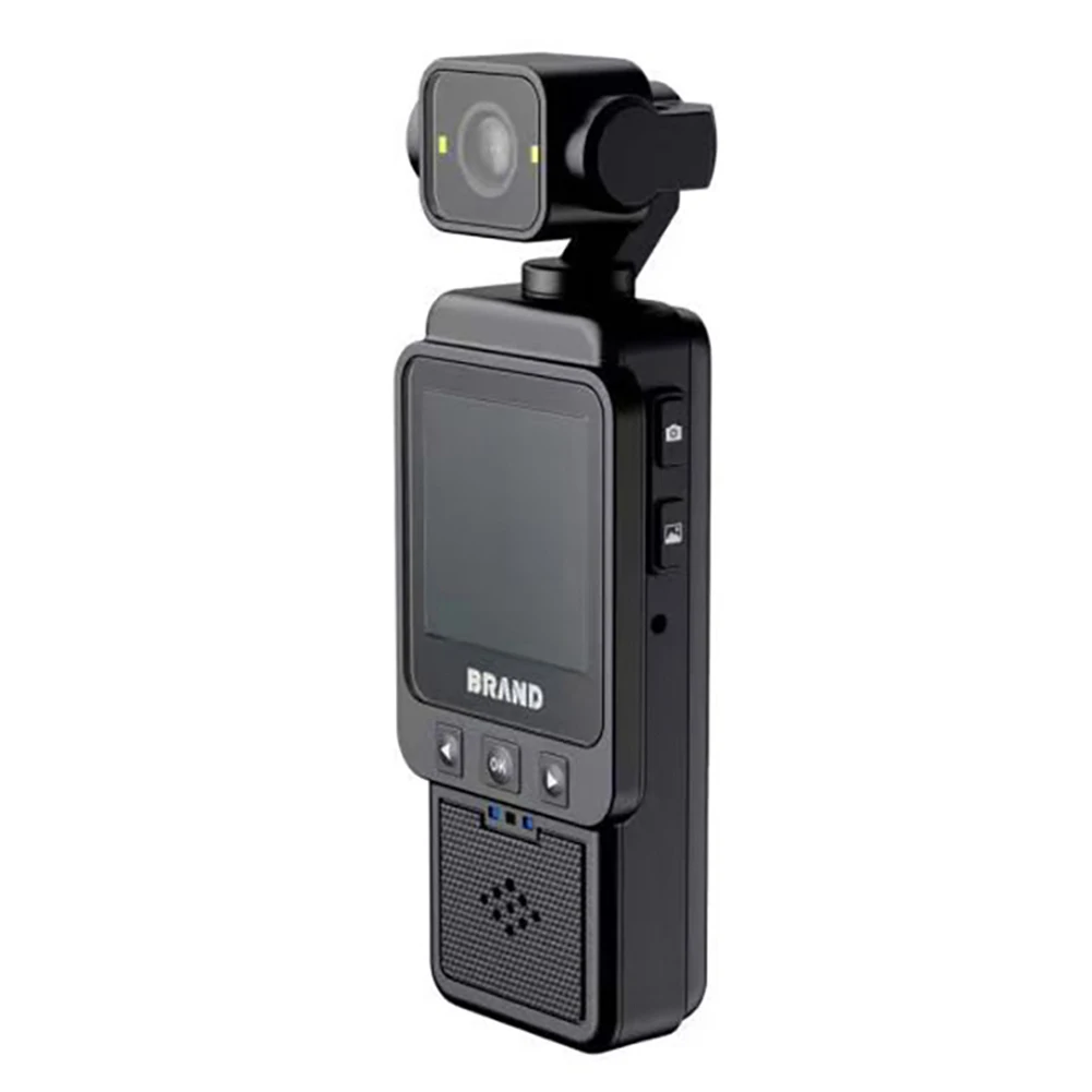 Cámara de acción WiFi 1080P, grabadora de conductor de bicicleta de viaje, cámara de bolsillo para motocicleta y Vlogging