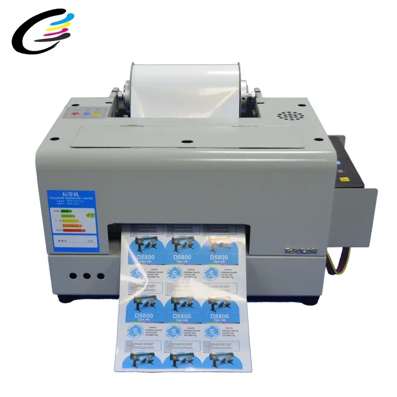 Fcolor Inkjet High Resolution Waterproof PET PVC Sticker A4 Roll Label Printer